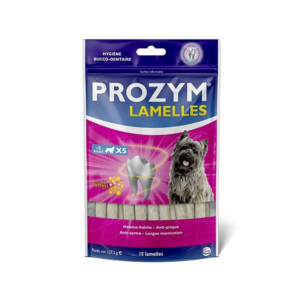 2x Prozym Canin Lamellen voor zeer kleine honden (< 5 kg), 2 x 15 hondensnacks