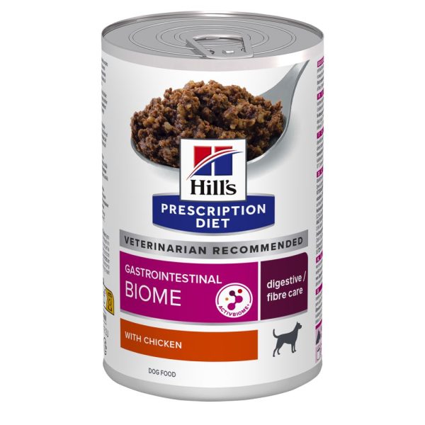 24 + 12 gratis! 36 x 360 g / 370 g Hill's Prescription Diet  - Gastrointestinal Biome Kip (36 x 370g)