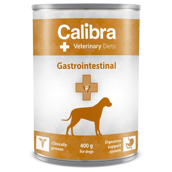 12x 400g Calibra Veterinary Diet Dog Maag-darm zalm hondenvoer nat