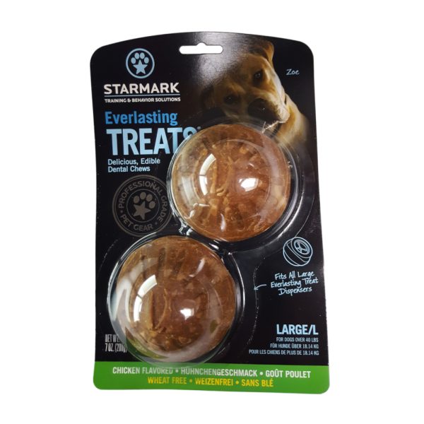 Starmark Everlasting Treat Ball om bij te passen: Everlasting Treats Maat L (200 g) Hond