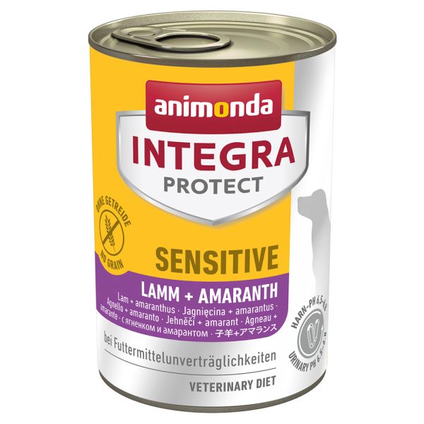 12x400g Protect Sensitive Blik Lam & amarant Animonda Integra Hondenvoer