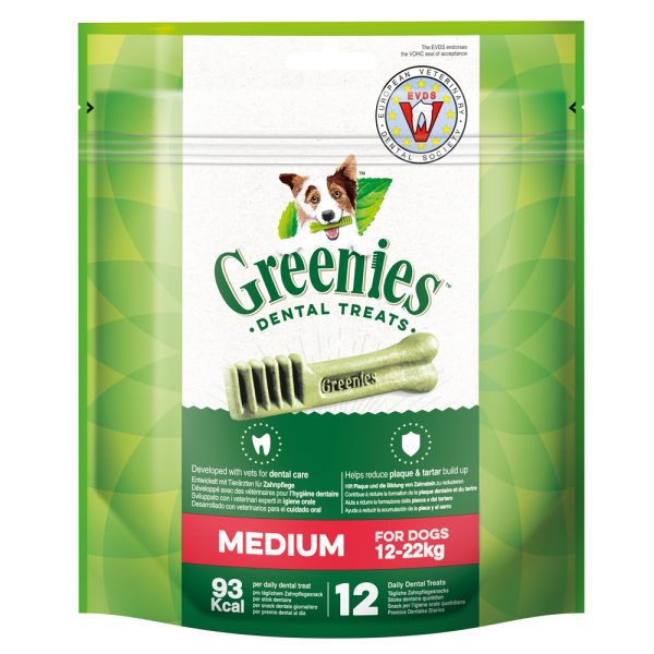 15% korting! Greenies Gebitsverzorgende-Kauwsnacks - Medium (340g)