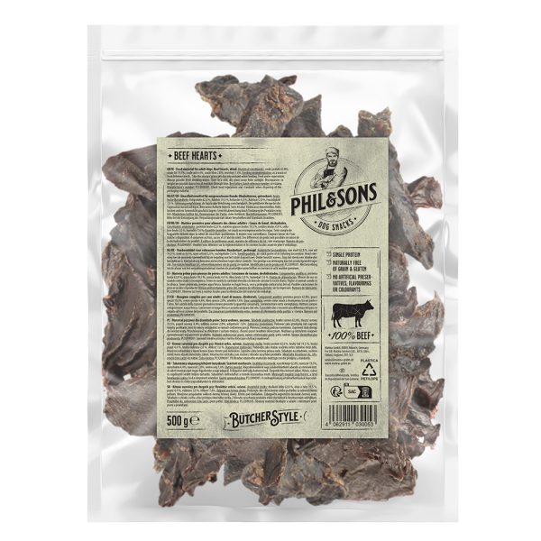 Phil & Sons Runderhart - 500 g