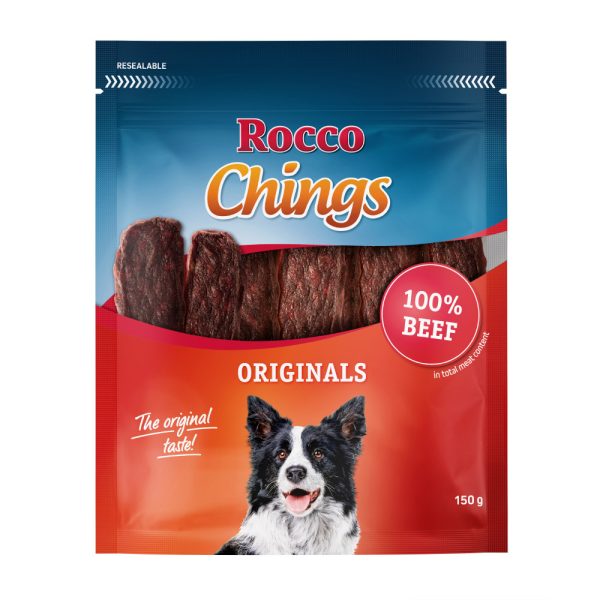 Rocco Classic Trio di Carne - 24 x 800 g Voordeelpak Hondenvoer Bestel ook snacks: Rocco Chings Rund 150 g