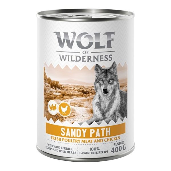 12x400g Wolf of Wilderness Honden Natvoer