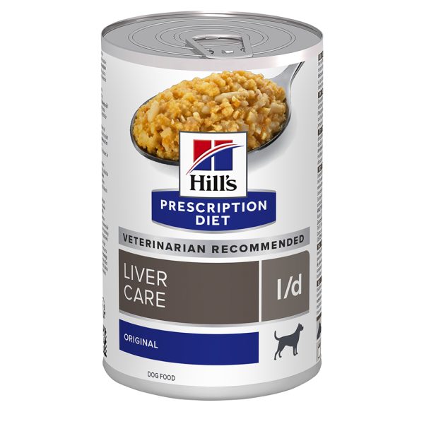 24 + 12 gratis! 36 x 360 g / 370 g Hill's Prescription Diet  - L/D Liver Care Hondenvoer Original (36 x 370g)