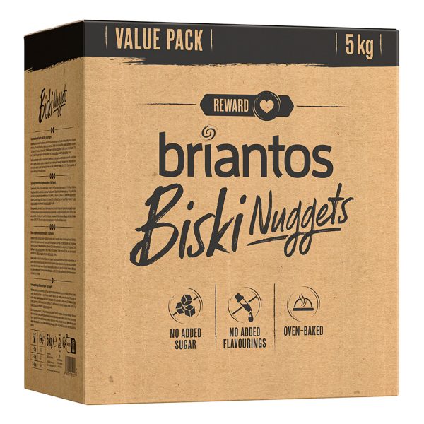 Voordeelpakket Briantos Biski 5 kg - Nuggets (2 х 5 kg)