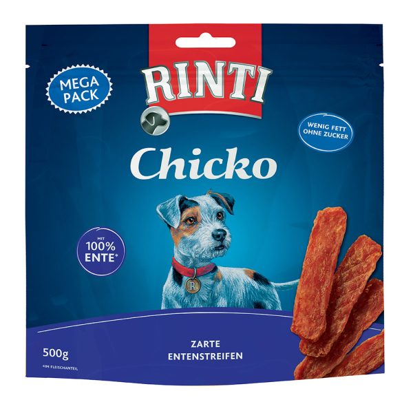 500g Rinti Chicko Eend Hondensnacks