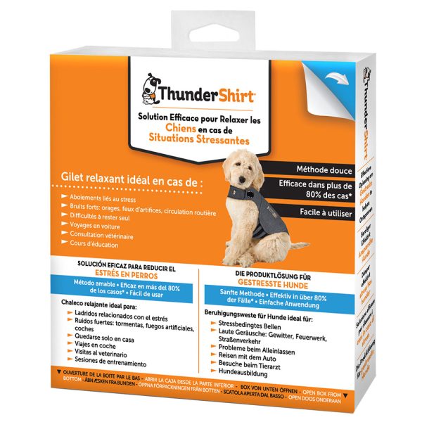 ThunderShirt® kalmerend vest, grijs - Maat L