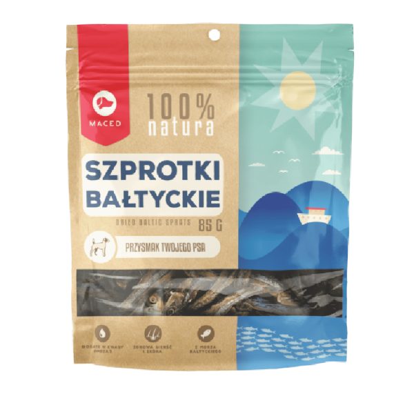 Voordeelpakket: 3x85g Maced Natuurlijk Baltische sprot hondensnacks