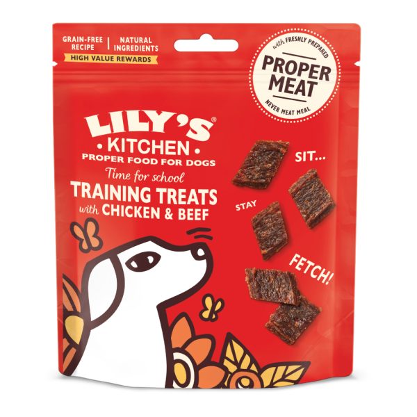 Lily's Kitchen Trainingssnacks Adult Kip & Rund - 70 g