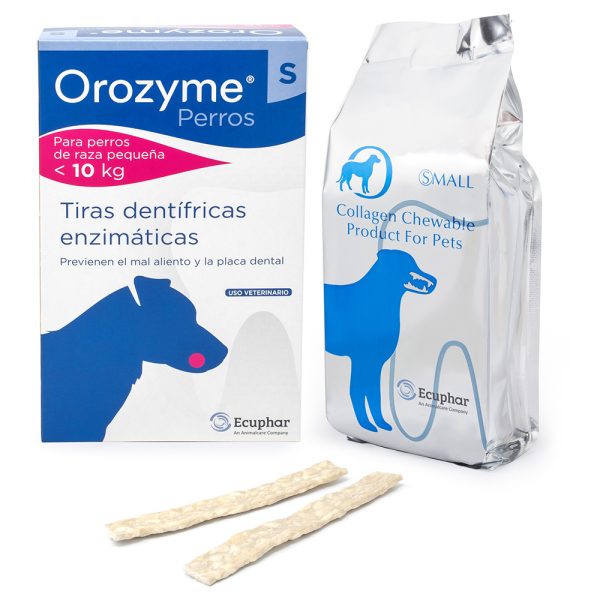 2x224g Strips kleine honden Orozyme Hondensnacks