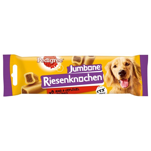5x180g Jumbone Medium Rund Pedigree Hondensnacks