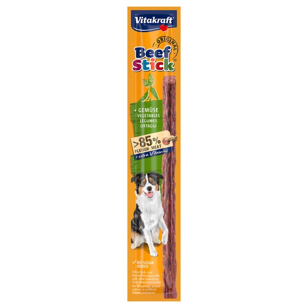 12g Beef-Stick® 25x Groenten Vitakraft Hondensnacks