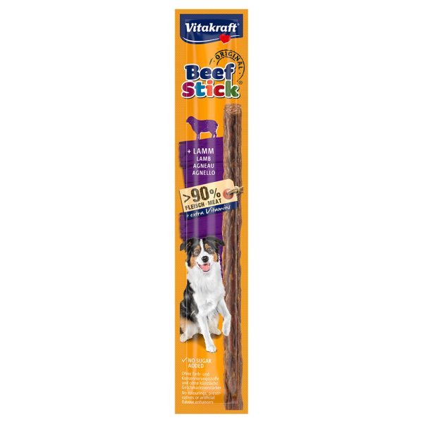 12g Beef-Stick® 25x Lam Vitakraft Hondensnacks
