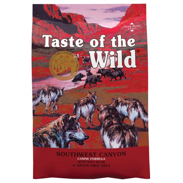 2x12,2kg Southwest Canyon Canine Taste of the Wild Hondenvoer