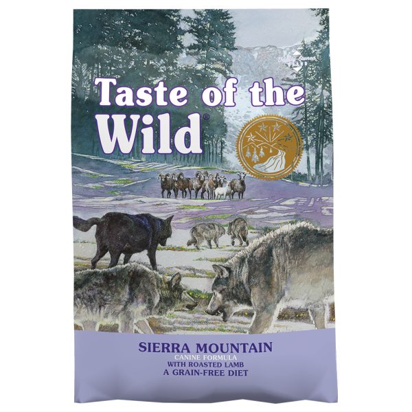 5,6kg Sierra Mountain Canine Taste of the Wild Hondenvoer