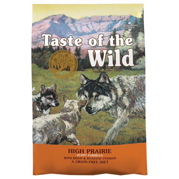 2x12,2kg High Prairie Puppy Taste of the Wild Hondenvoer