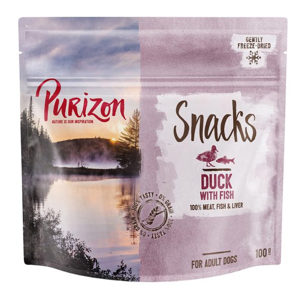 100g Eend met Vis Purizon Hondensnacks