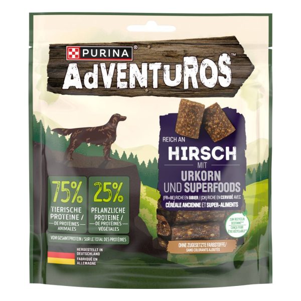 3 + 1 gratis! Adventuros hondensnacks