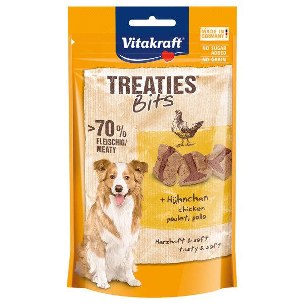 120g Treaties Bits Kip Vitakraft Hondensnacks