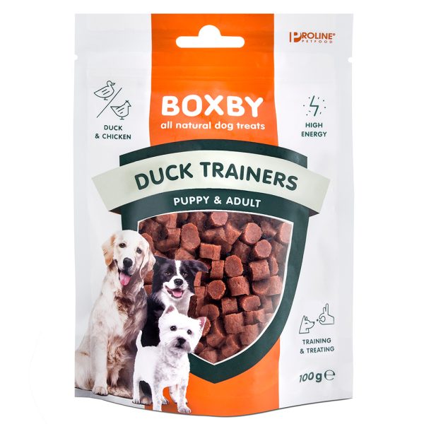 100g Boxby Duck Trainers Hondensnacks