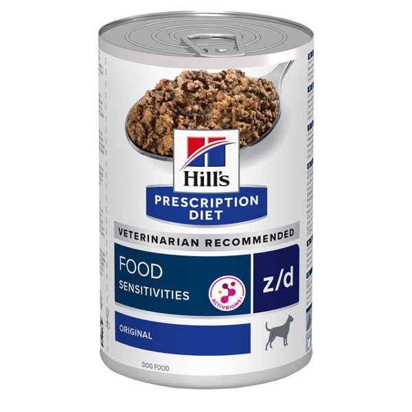 12x370g Z/D Food Sensitivities Original Hill's Prescription Diet Hondenvoer