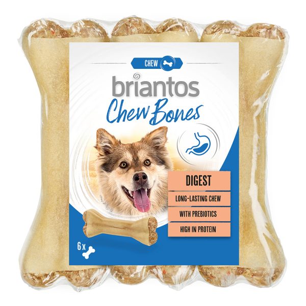 Briantos Chew Bones Digest (met Prebiotica) - 12 x 12 cm (660 g)