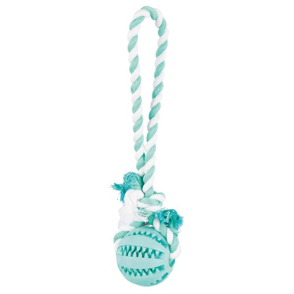 Trixie Denta Fun Speeltouw met Bal Ø7x24cm Hond