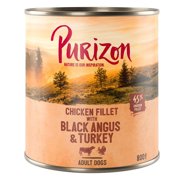 12x800g Purizon Hondenvoer - Diverse Smaken