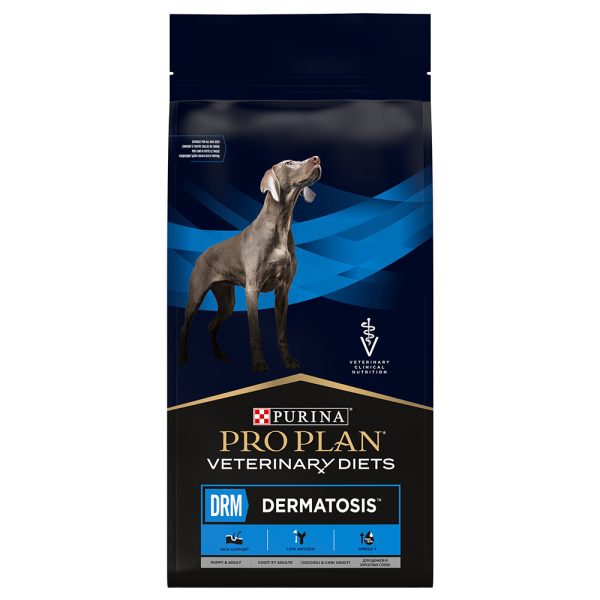 12 kg Veterinary Diets - DRM Dermatosis Purina Pro Plan Hondenvoer