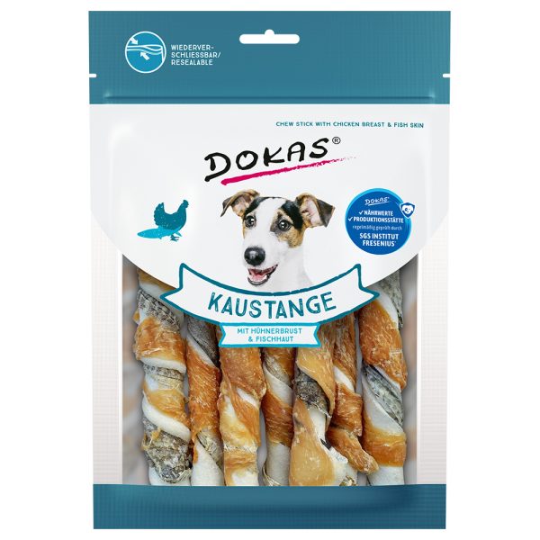 Dokas Kauwstaven met Kipfilet en Vissenhuid - 3 x 170 g