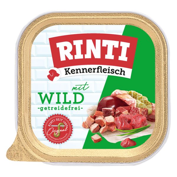 Voordeelpakket Rinti "Kennerfleisch" 9 x 300 g - Wild