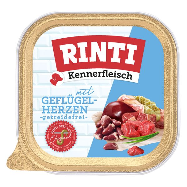 Voordeelpakket Rinti "Kennerfleisch" 9 x 300 g - Gevogelte harten