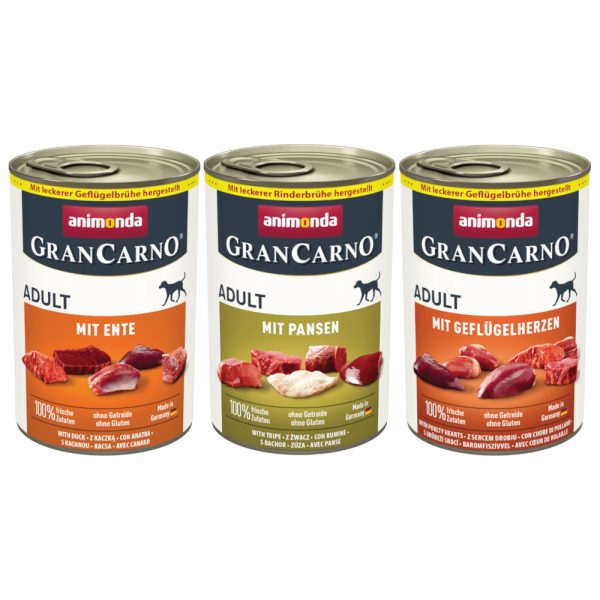 6x400g Original Adult animonda GranCarno Hondenvoer