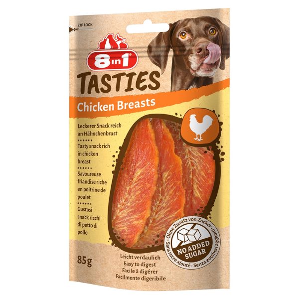 8in1 Tasties kippenborst - 85 g