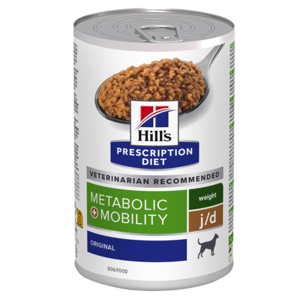 12x370g Metabolic + Mobility Hill's Prescription Diet Hondenvoer