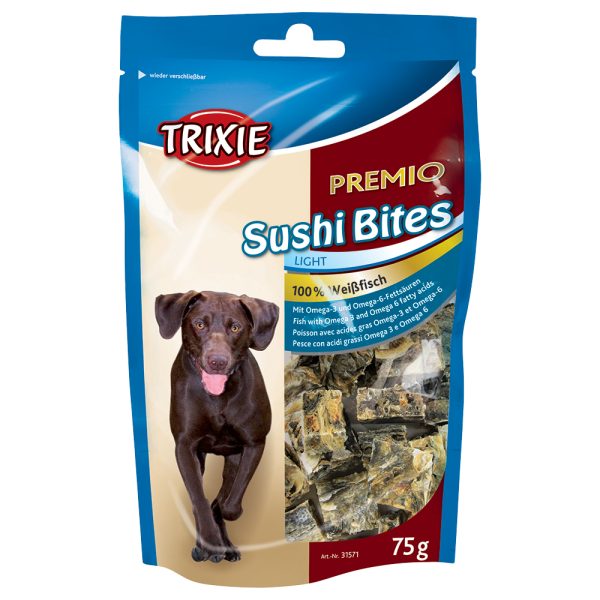 3x75g Premio Sushi Bites Light Trixie Hondensnacks
