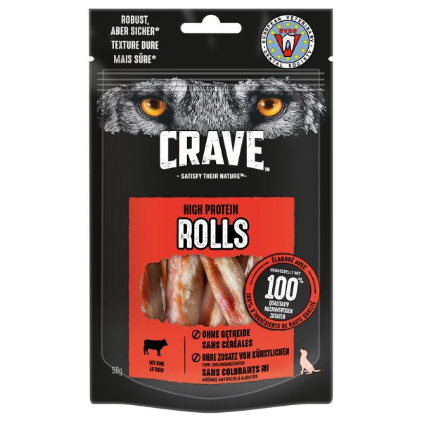 Crave High Protein Rolls 50 g Rund
