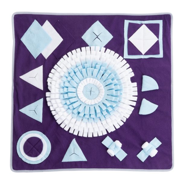 TIAKI Snuffelmat Geometrische Vormen 70x70x1cm Hond