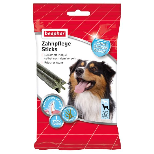 Beaphar Tandverzorging Sticks - M, 7 Stuks