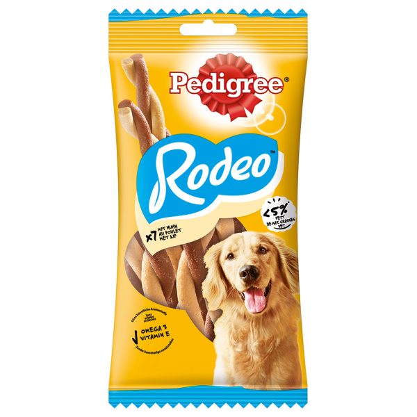 12x 7st Pedigree Rodeo Kip Hondensnacks