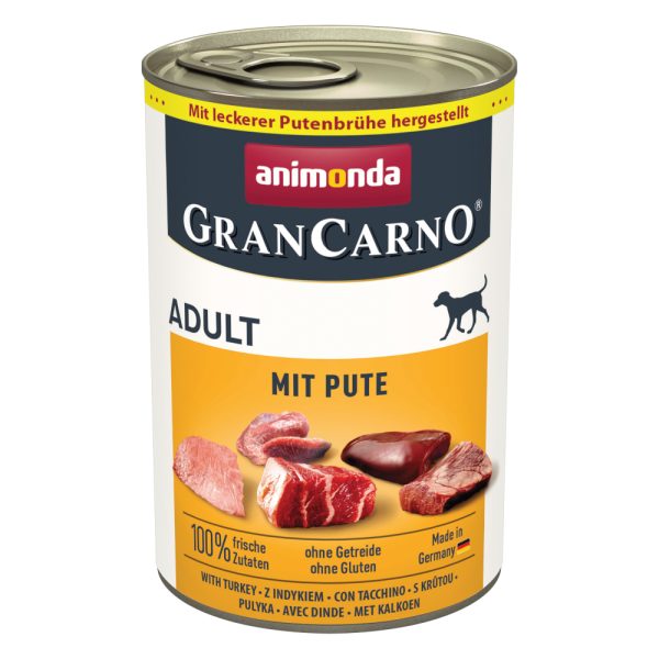 animonda GranCarno Original 12/24 x 400 g - Kalkoen 12x400g