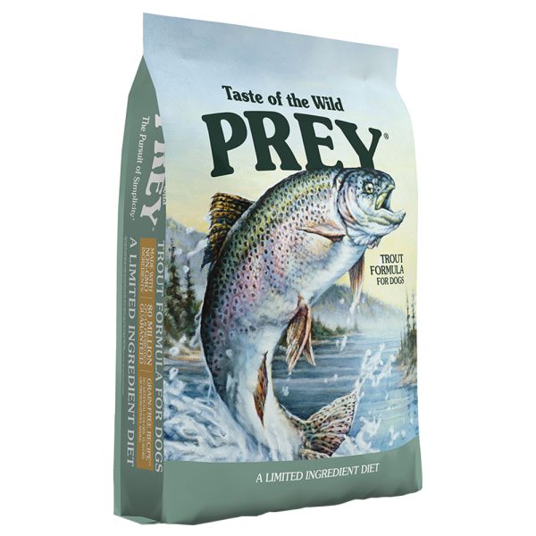 2x 11,4kg Taste of the Wild Prey Forelle Hondenvoer droog