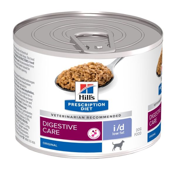 12x200g Canine i/d Digestive Care Low Fat Hill´s Prescription Diet Hondenvoer