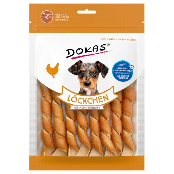 120g Dokas hondensnacks met kipfilet
