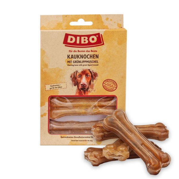 120g DIBO kauwbotten met groenlipmossel hondensnacks