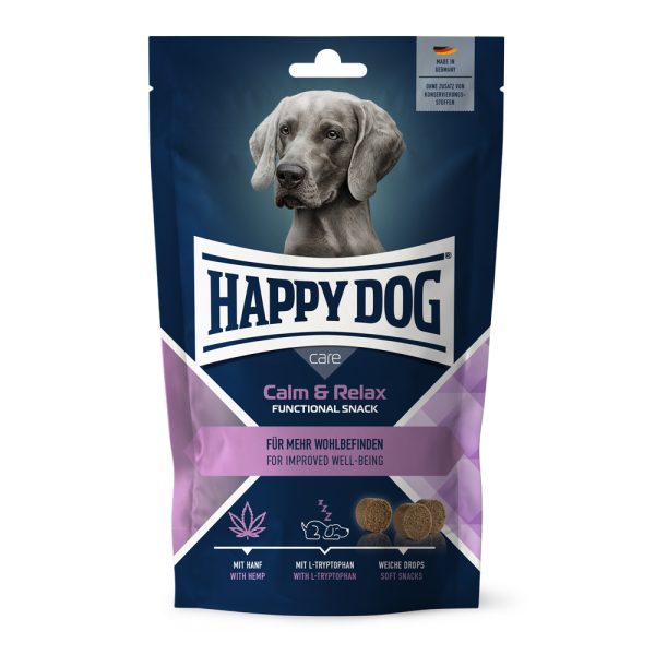 100g Calm & Relax met Eend Happy Dog Care Snack hondensnacks