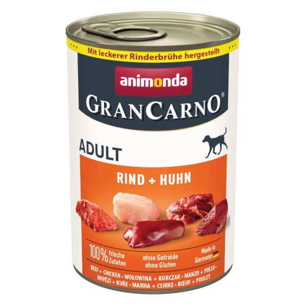 12x400g Rund & Kip animonda GranCarno Hondenvoer