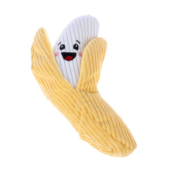 TIAKI Happy Banana hondenspeeltje 20x6.5cm